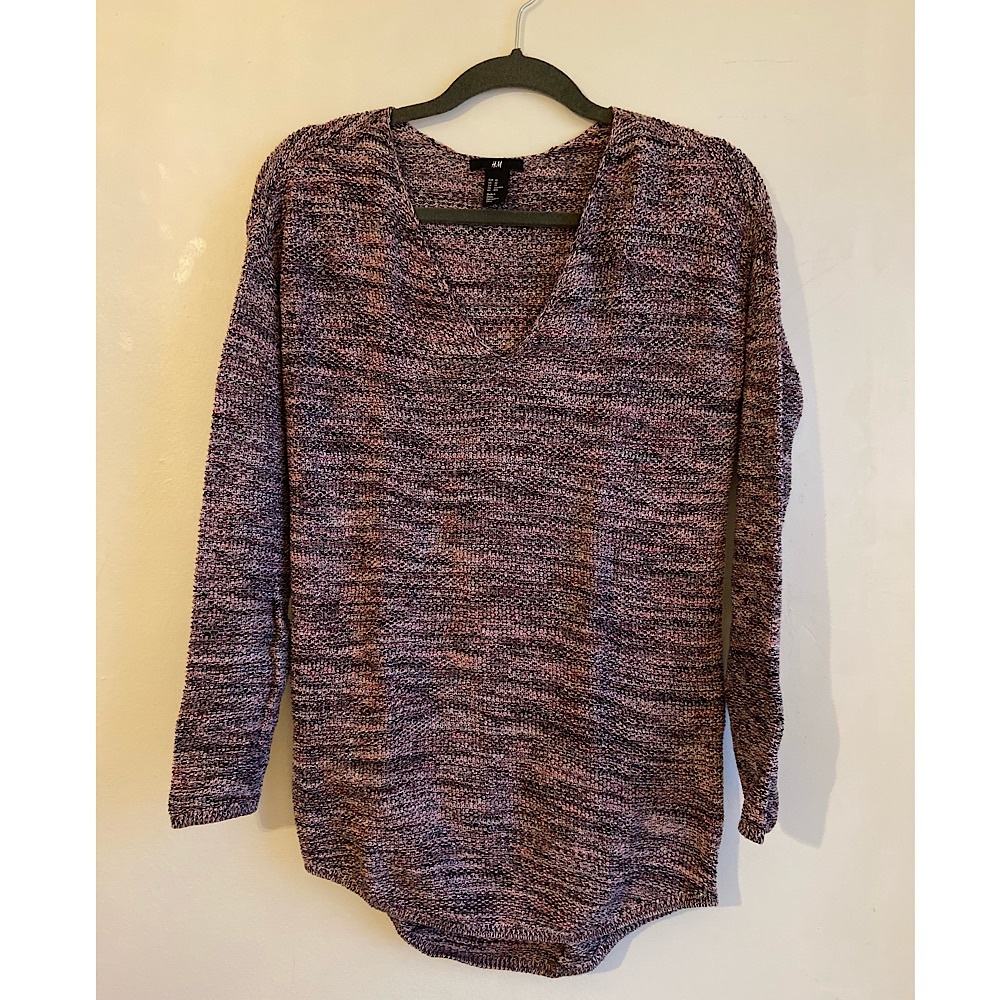 Marled V-Neck Sweater